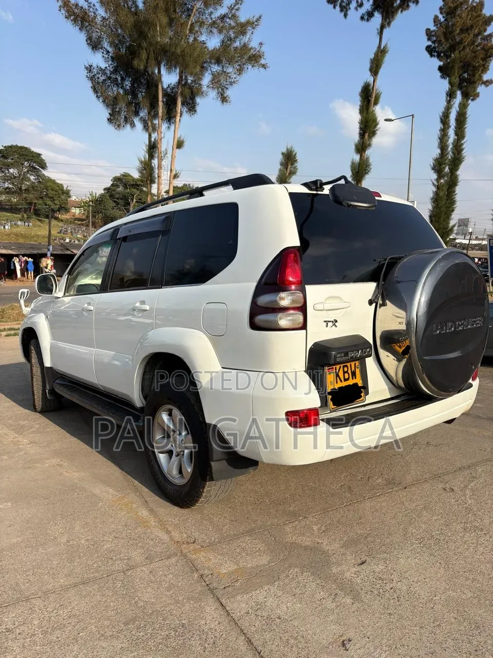 Toyota Land Cruiser Prado 2006 White