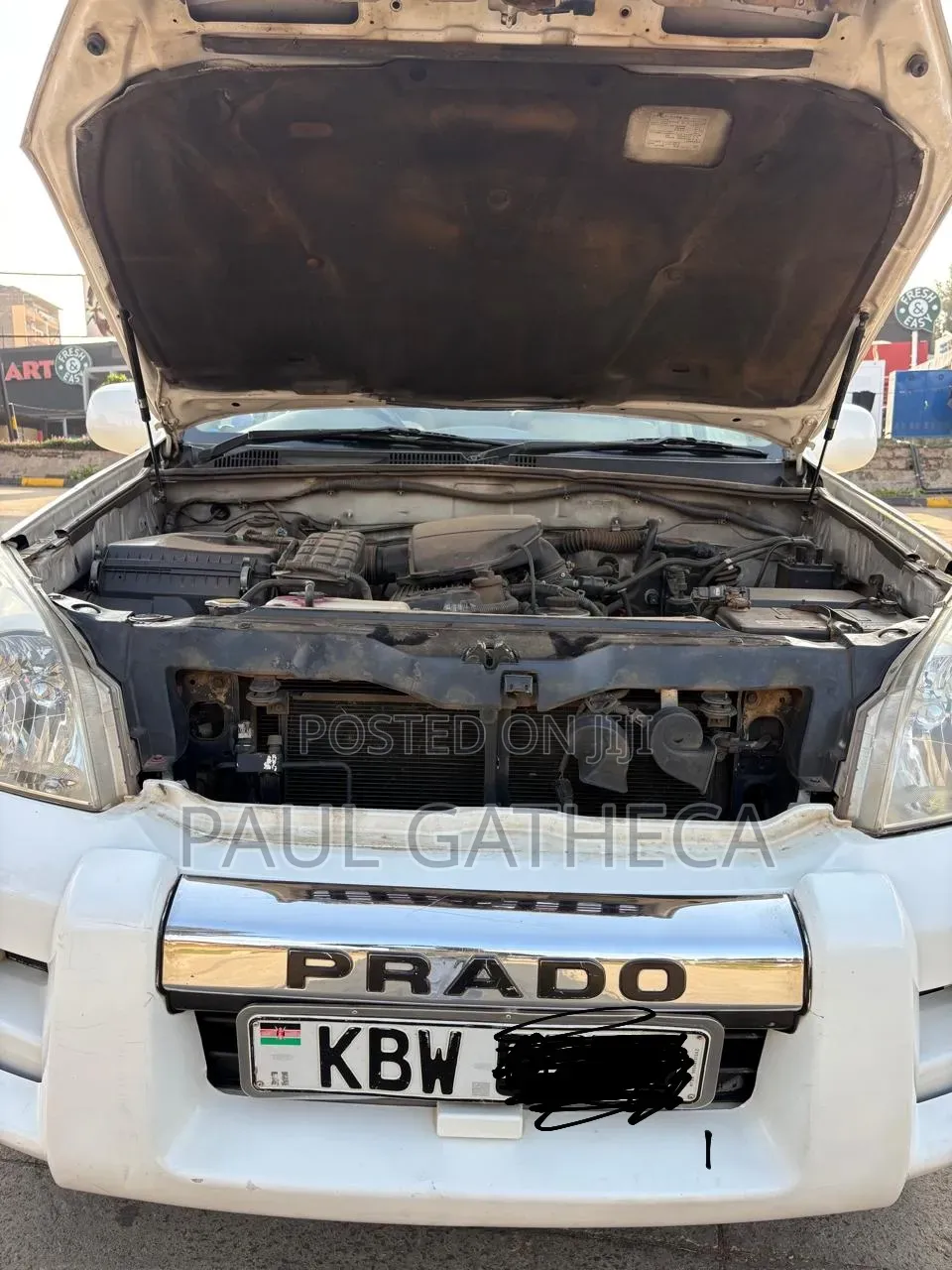 Toyota Land Cruiser Prado 2006 White