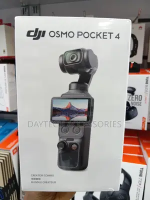 This Is a DJI Osmo Pocket 4 Creator Combo 3-Axis Camera.
