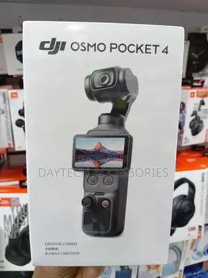 This Is a DJI Osmo Pocket 4 Creator Combo 3-Axis Camera.