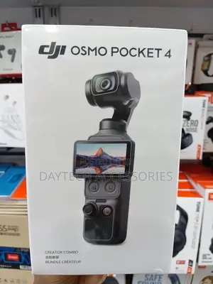 This Is a DJI Osmo Pocket 4 Creator Combo 3-Axis Camera.