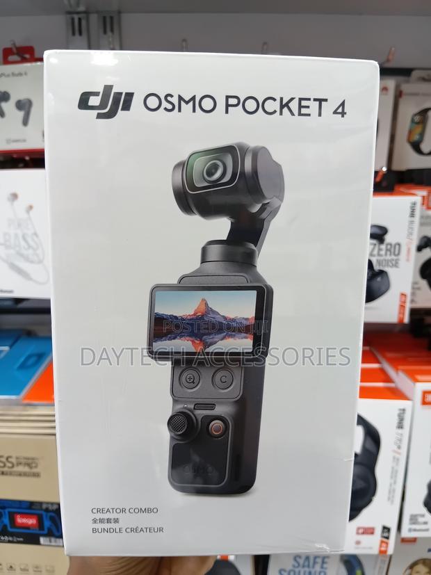 This Is a DJI Osmo Pocket 4 Creator Combo 3-Axis Camera. - thumbnail 4