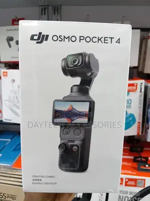 DJI Osmo Pocket 4 Creator Combo Camera Featuring 3-Axis Stabilization