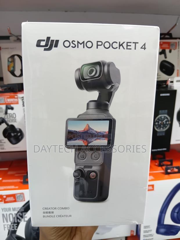 DJI Osmo Pocket 4 Creator Combo Gimbal Camera Video Recording. - thumbnail 2