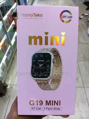 The Hainoteko G19 Mini Ladies' Smartwatch Featuring an AMOLED Display