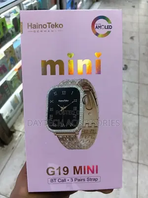 The Hainoteko G19 Mini Ladies' Smartwatch Featuring an AMOLED Display