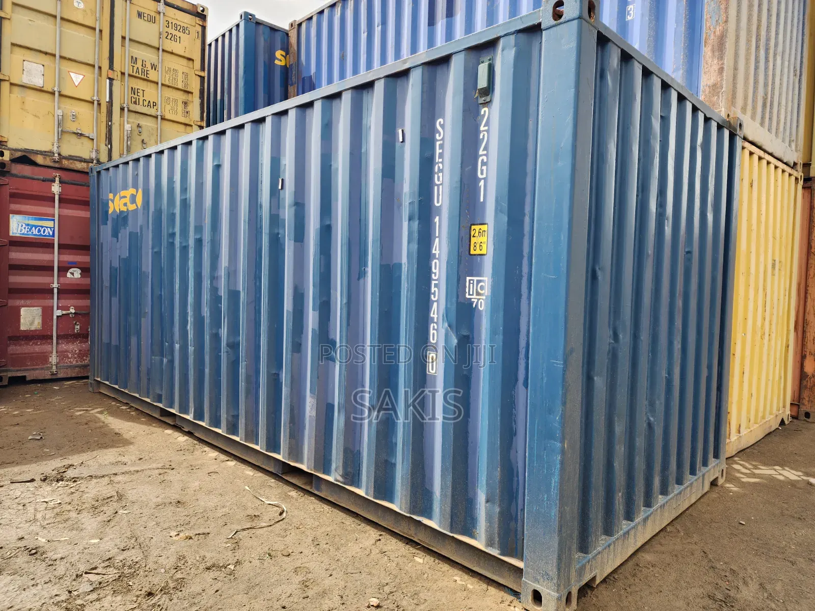 Kudonjoo! 20ft Cargo Containers With Papers!