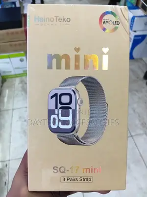 This Is a HainoTeko SQ-17 Mini Smartwatch.