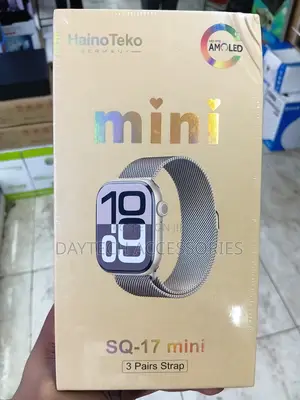 This Is a HainoTeko SQ-17 Mini Smartwatch.