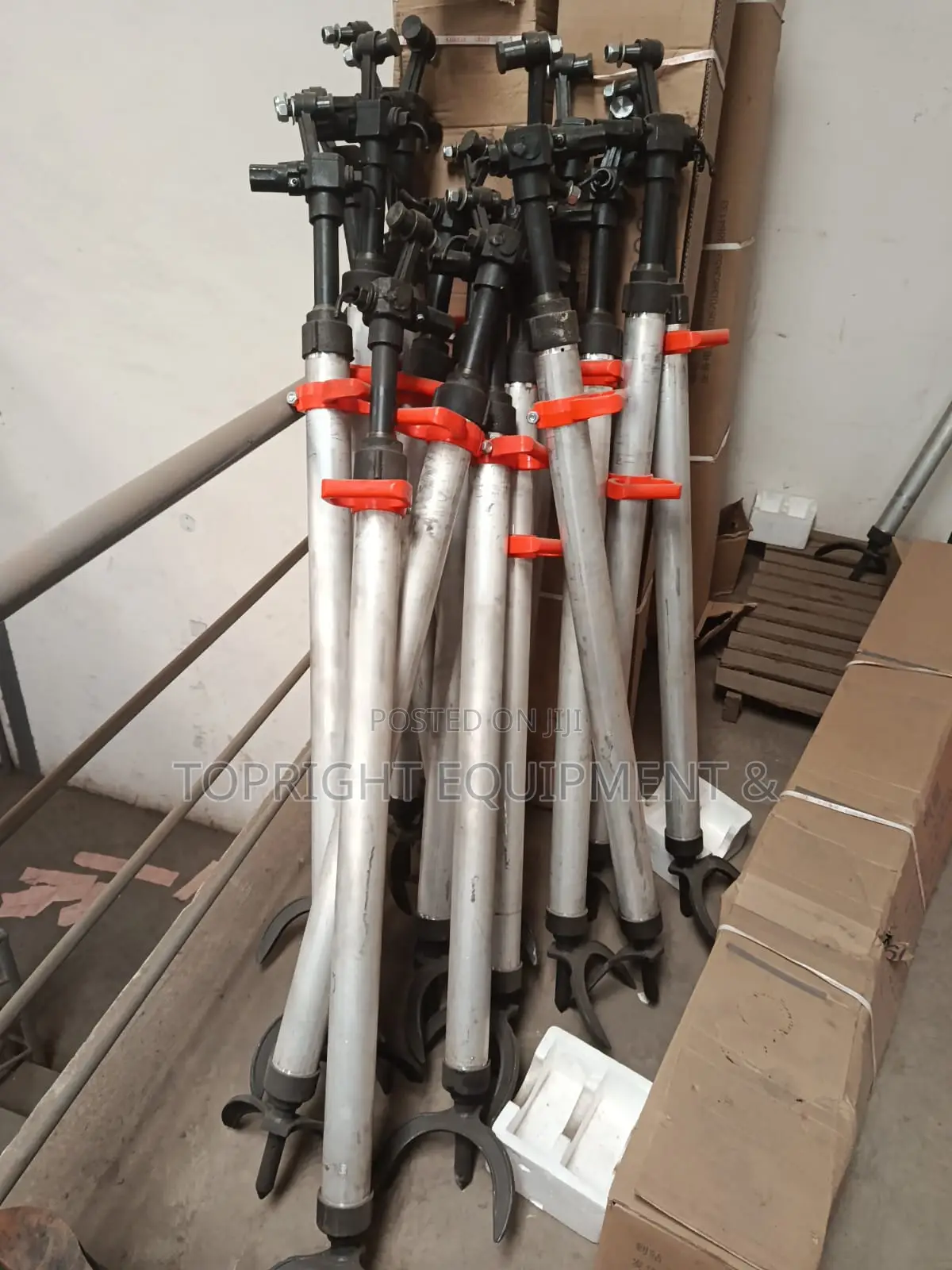 Air Legs for Pneumatic Rock Drills