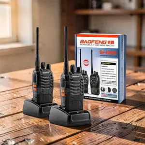 High Sensitivity Baofeng BF-888S Two Way Talk Walkie Talkie Radio Call