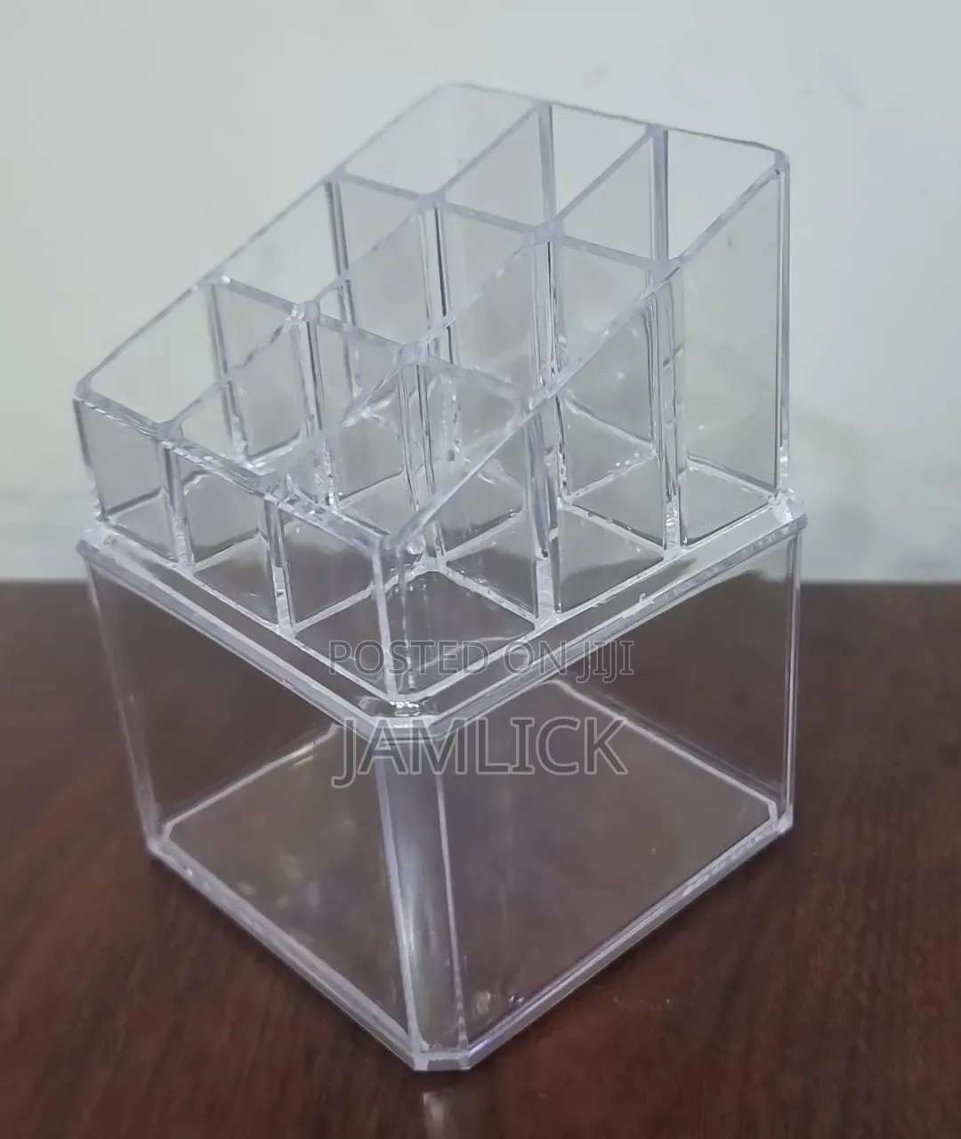 9-Grid 2-Layer Acrylic Cosmetics Organizer - Pm