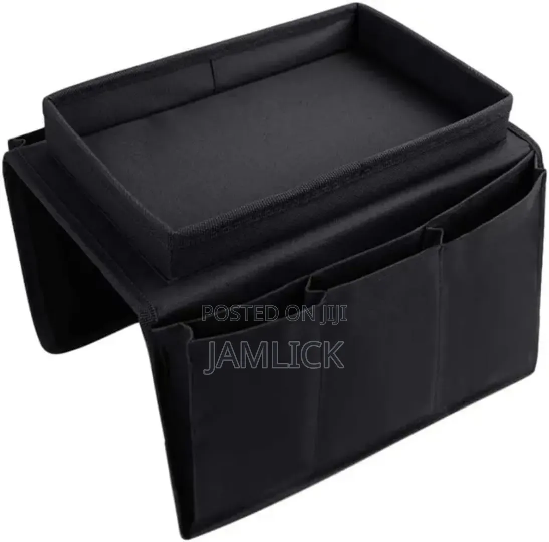 Couch Armrest Organizer – Black - Pm
