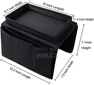 Couch Armrest Organizer – Black - Pm