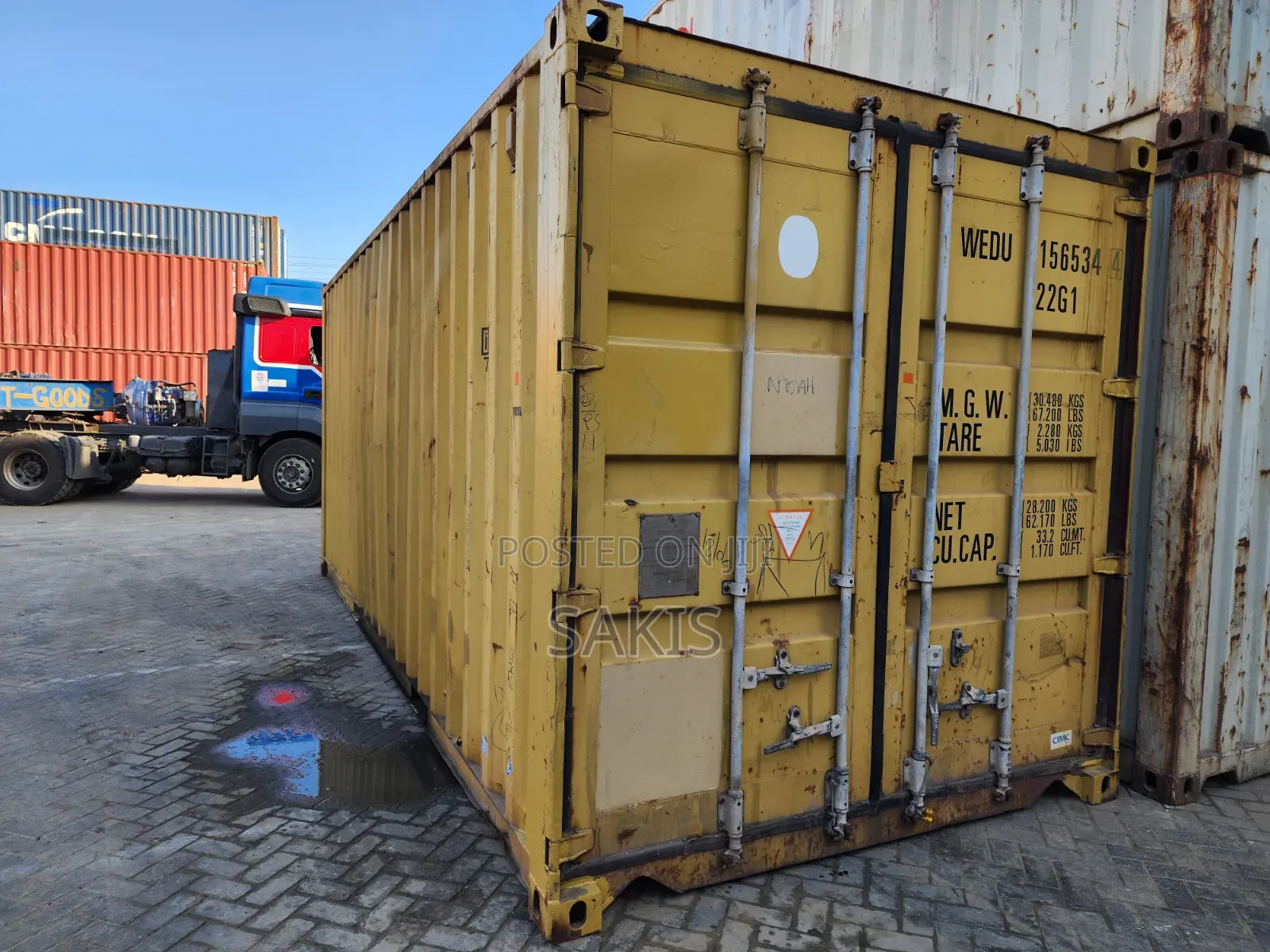 Imara Kama Steel! 20ft Storage/Office Containers