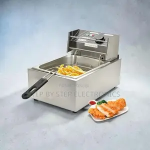 Professional 4l/6l/10l Electric Single Tank Stainless Steel Deep Fryer