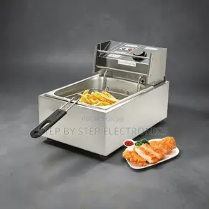 Robust 4l/6l/10l Electric Single Tank Stainless Steel Deep Fryer