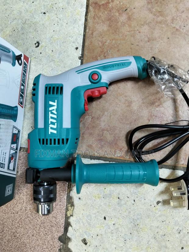 Total Impact Drill 710 Watts 13 Mm Chunk + Free Bits - thumbnail 2