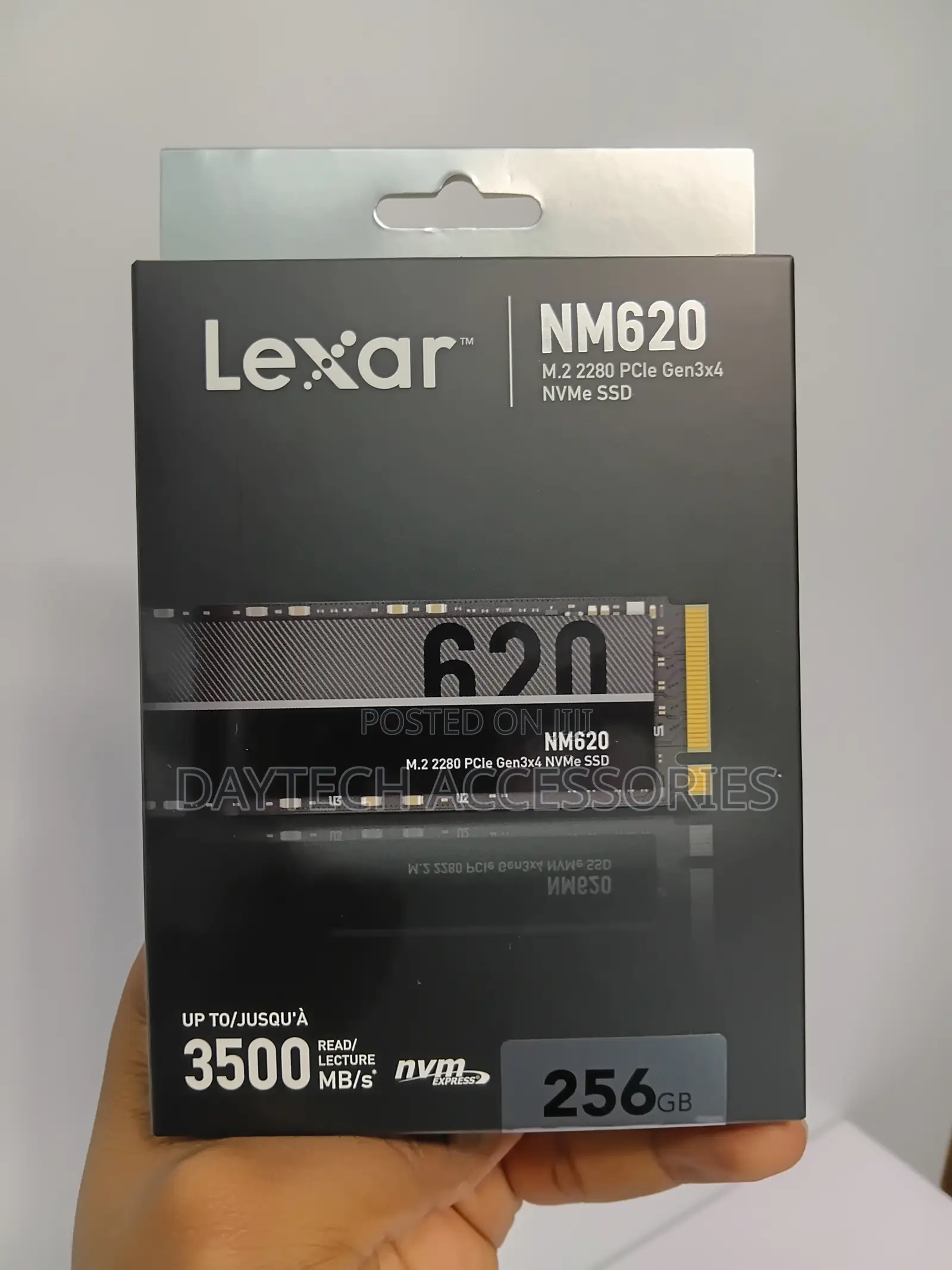 Lexar NM620 M.2 NVMe SATA(6Gb/s) SSD 256 Gb