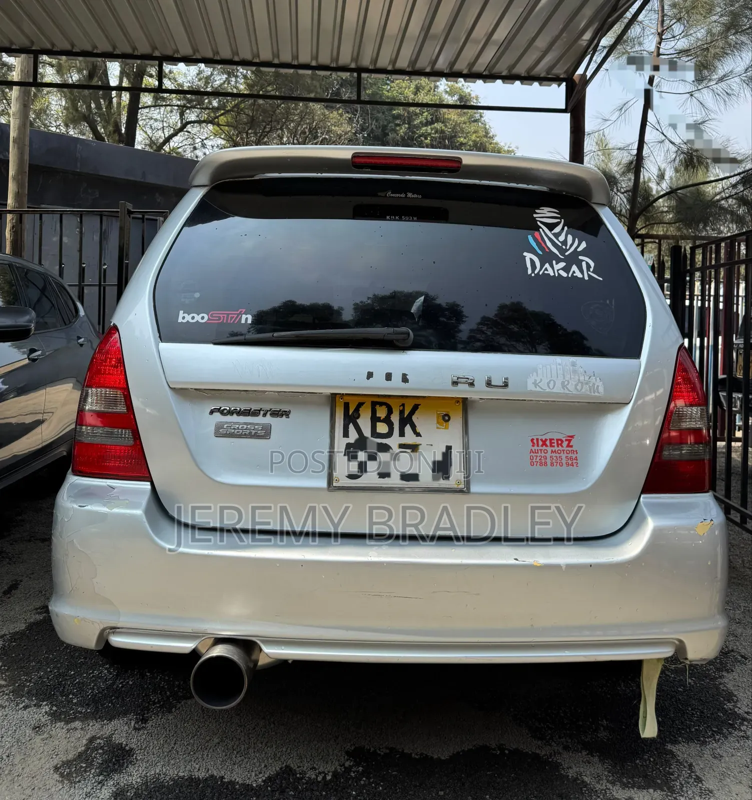 Subaru Forester Automatic 2003 Silver