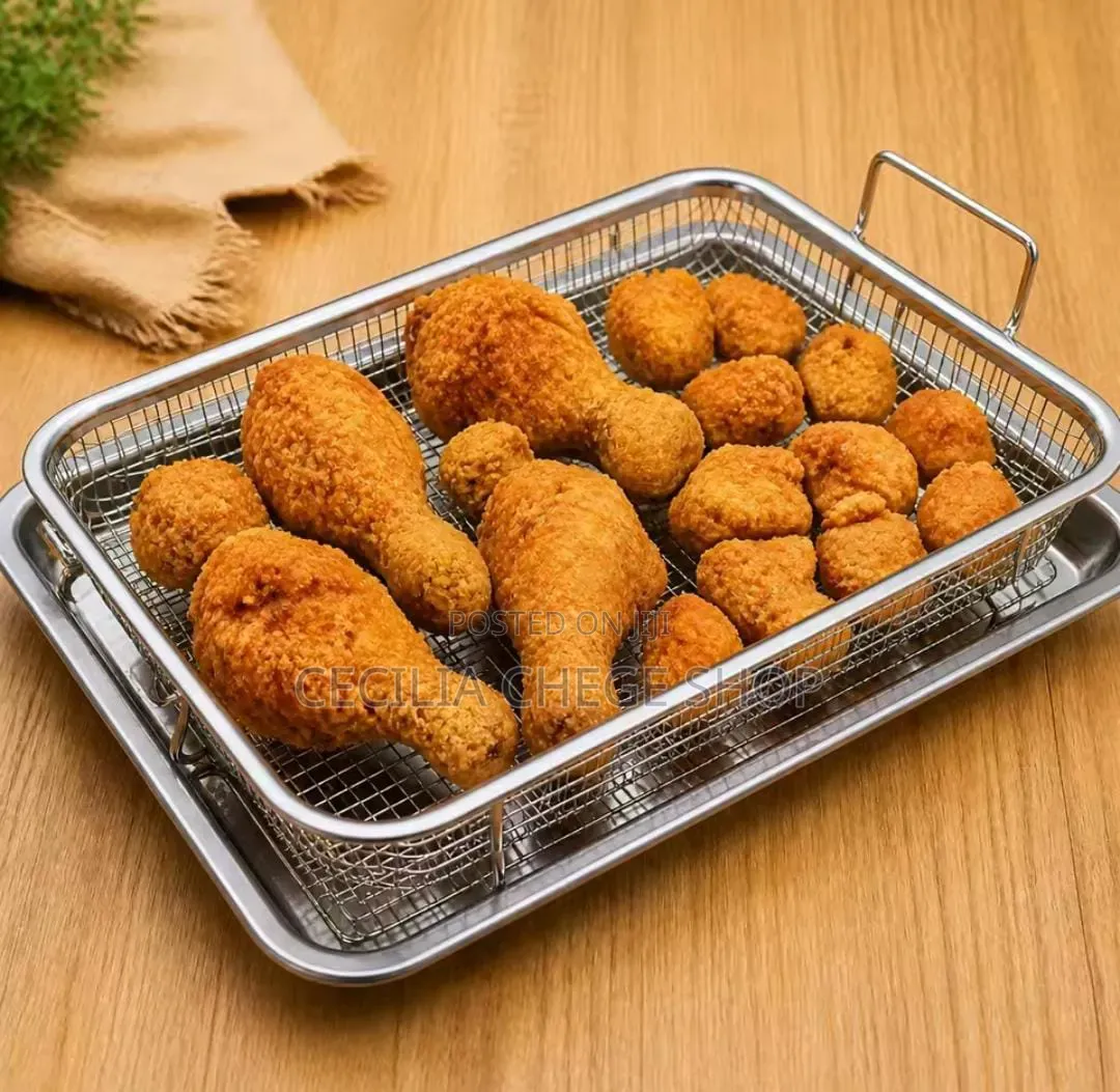 French Frying Basket +Tray