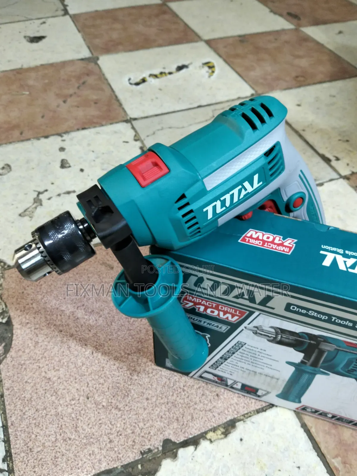New Total Powerful Impact Drill 710 Watts for Concrete and Wood Work