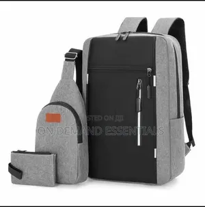 3-in-1 Anti-Theft Laptop Backpack