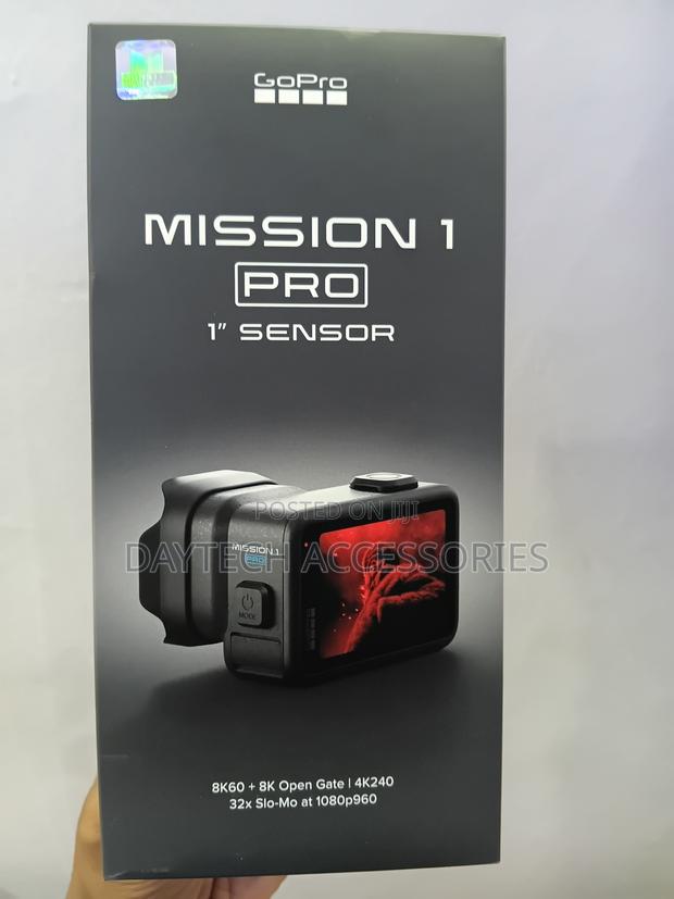 This Is a GoPro Mission 1 Pro Action Camera.