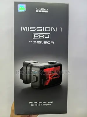 This Is a GoPro Mission 1 Pro Action Camera.