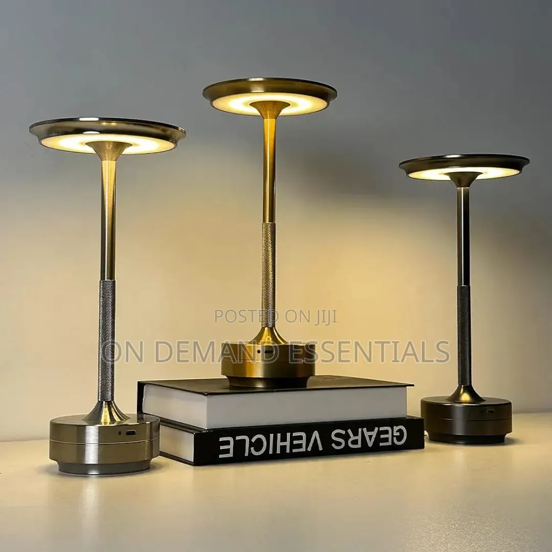 Modern Rechargeable LED Table Lamp – Elegant