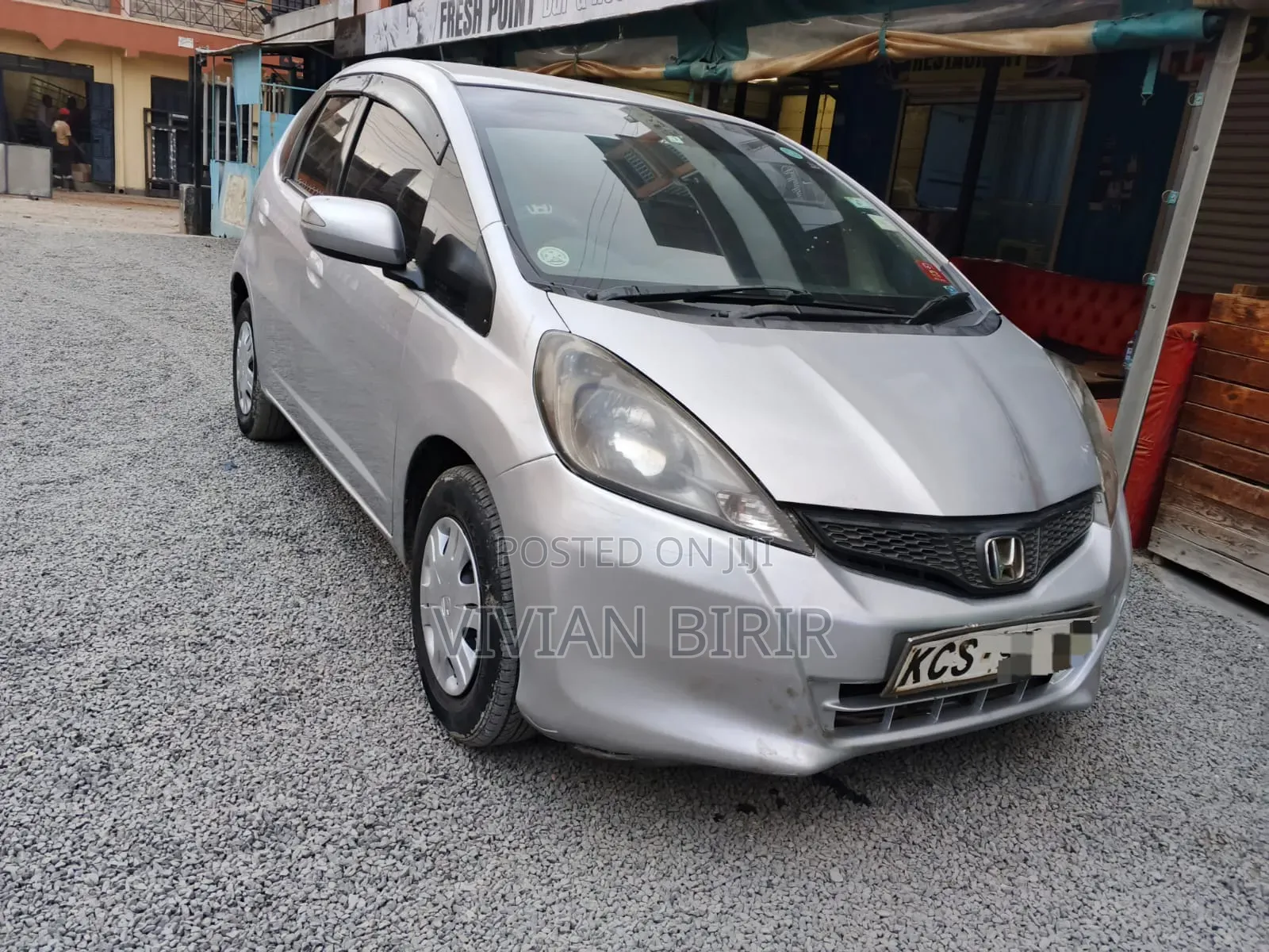 Honda Fit 2013 Silver
