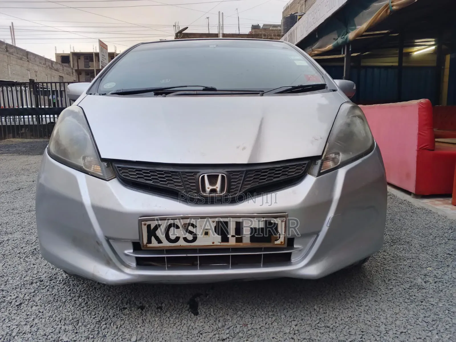Honda Fit 2013 Silver