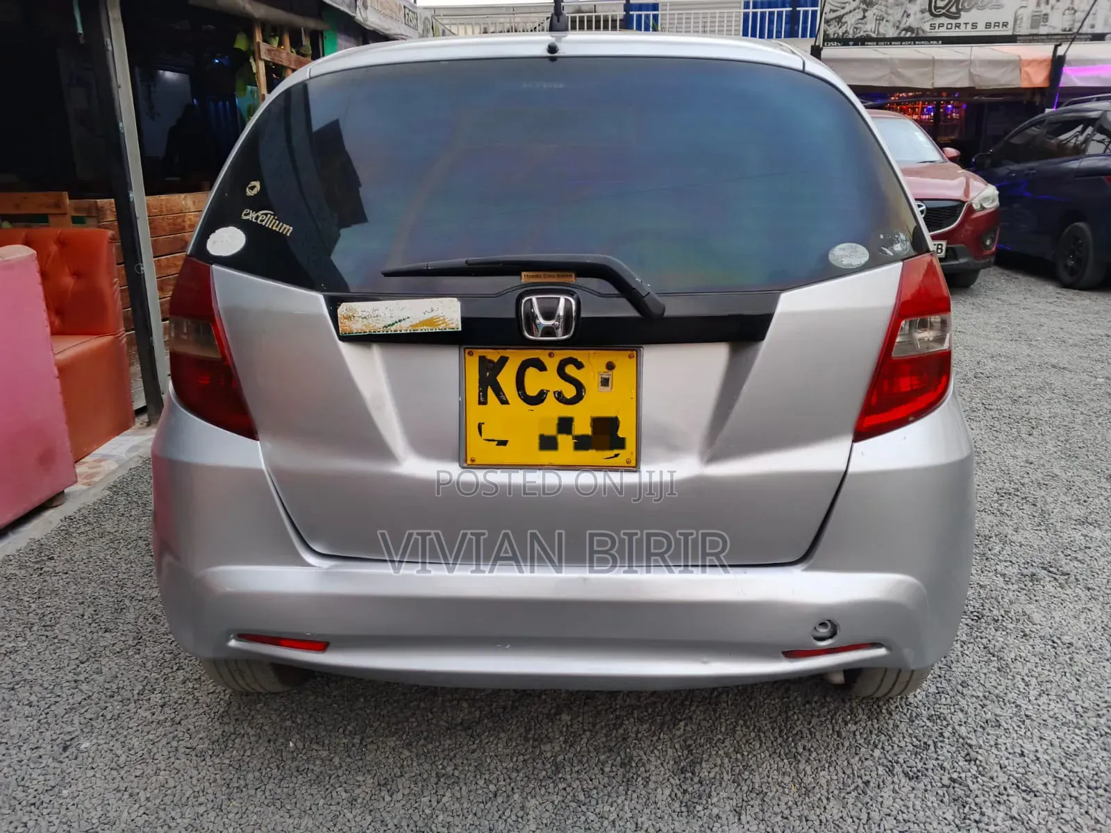 Honda Fit 2013 Silver
