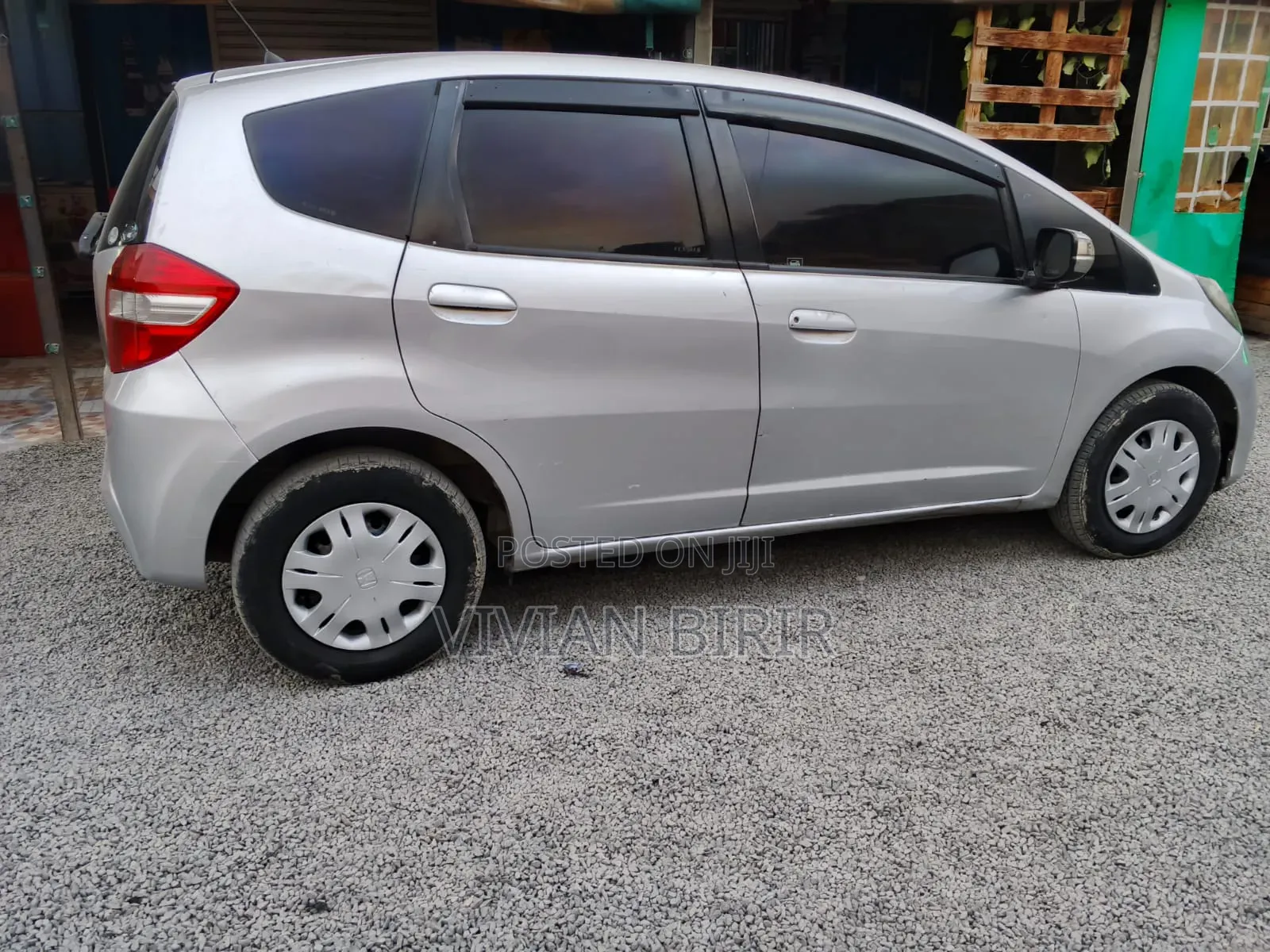 Honda Fit 2013 Silver