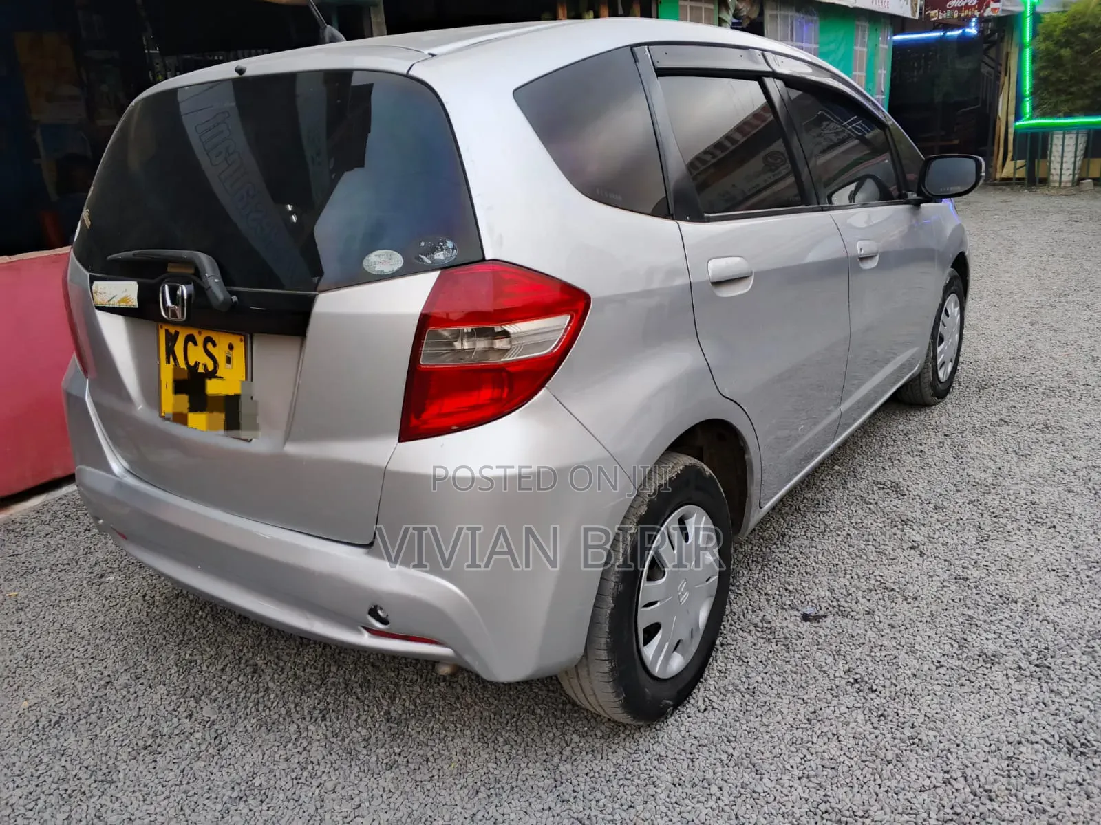 Honda Fit 2013 Silver
