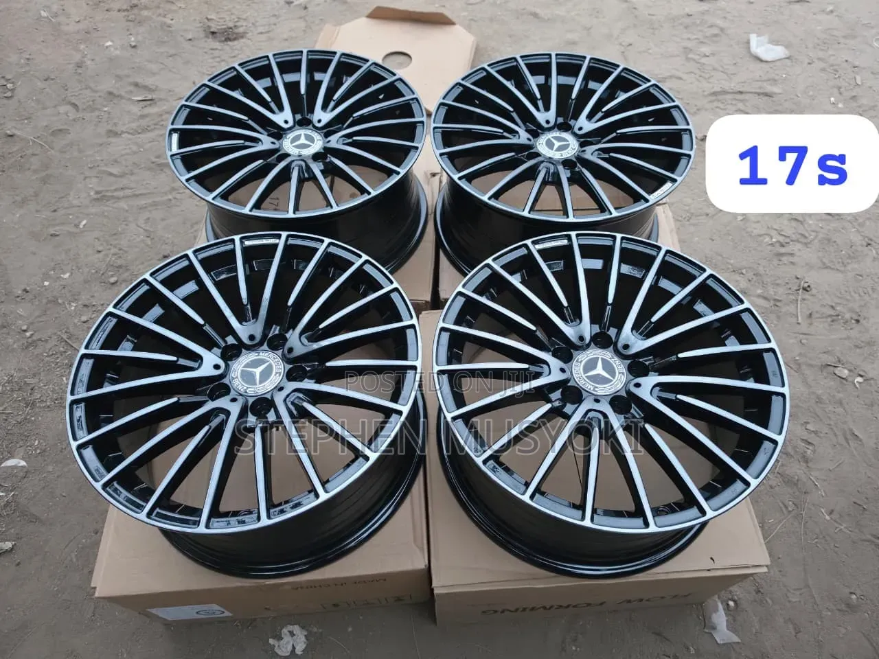 Mercedes Benz C200,e250, Size 17,18inch Wheels