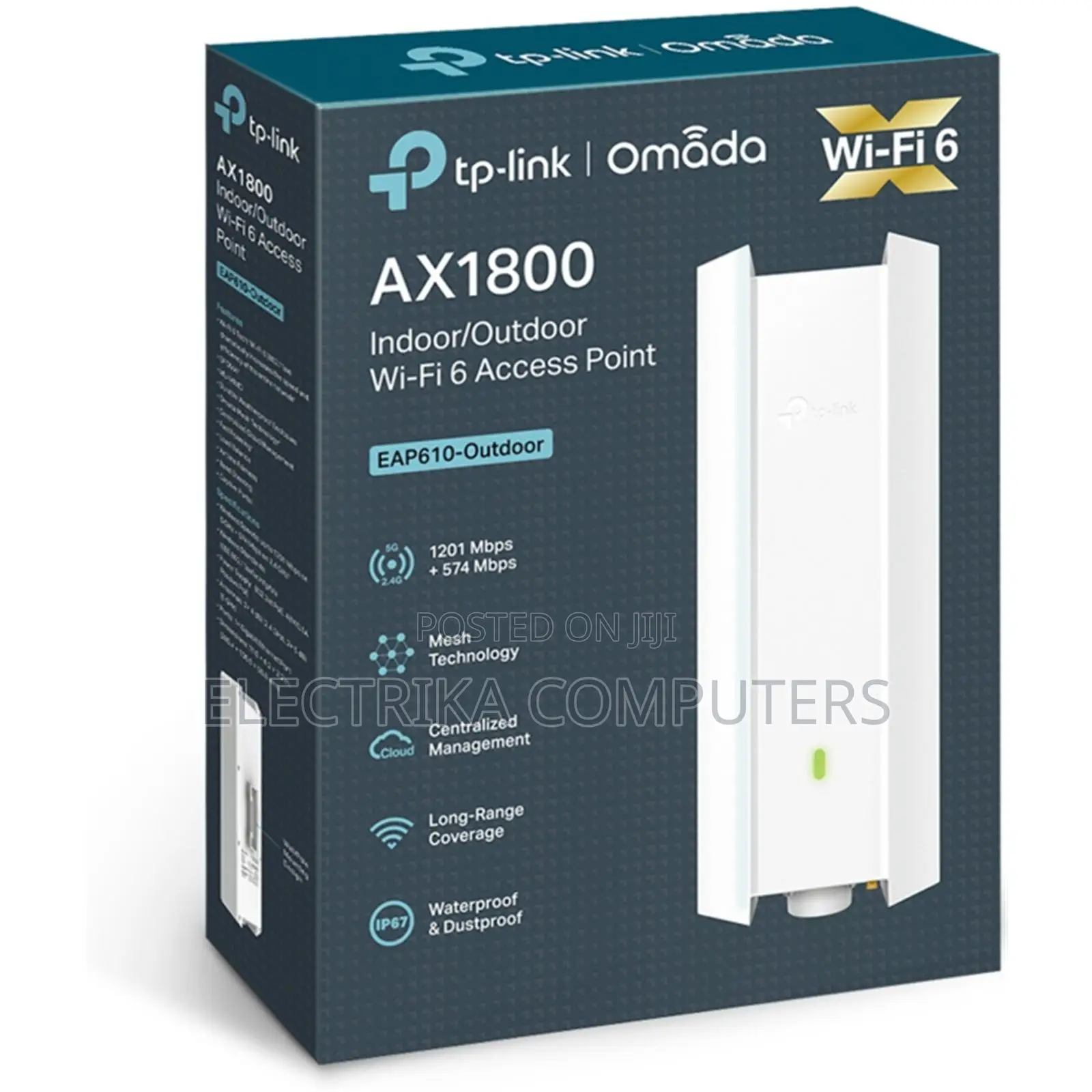 TP-Link EAP610-Outdoor AX1800 Wi-Fi 6 Access Point