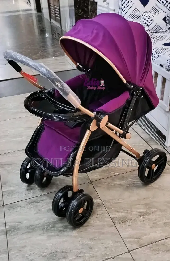 Baby Stroller With Reversible Seat Design