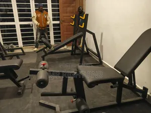 Leg Curl Extension + Free Weights+ Free Bars