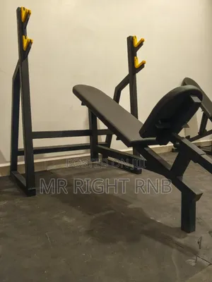 InclinE Bench + FREE WEIGHTS + FREE BARS