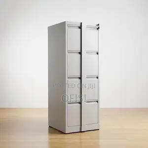 Office Cabinet; Filling Cabinet 4-Drawers With Security Bar