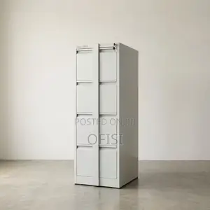 Office Cabinet; Filling Cabinet 4-Drawers With Security Bar