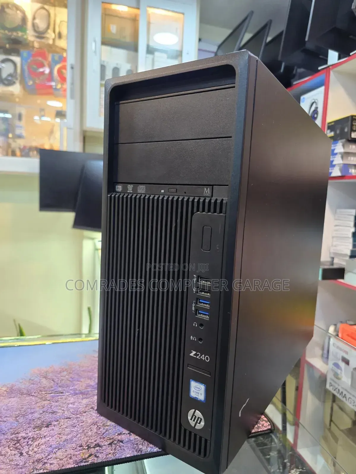 Desktop Computer HP Z420 16GB Intel Core i7 HDD 500GB