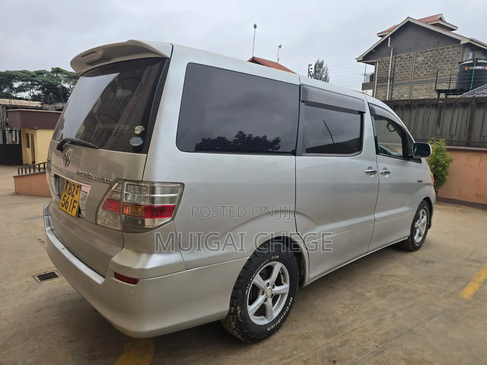 Toyota Alphard 2007 Silver