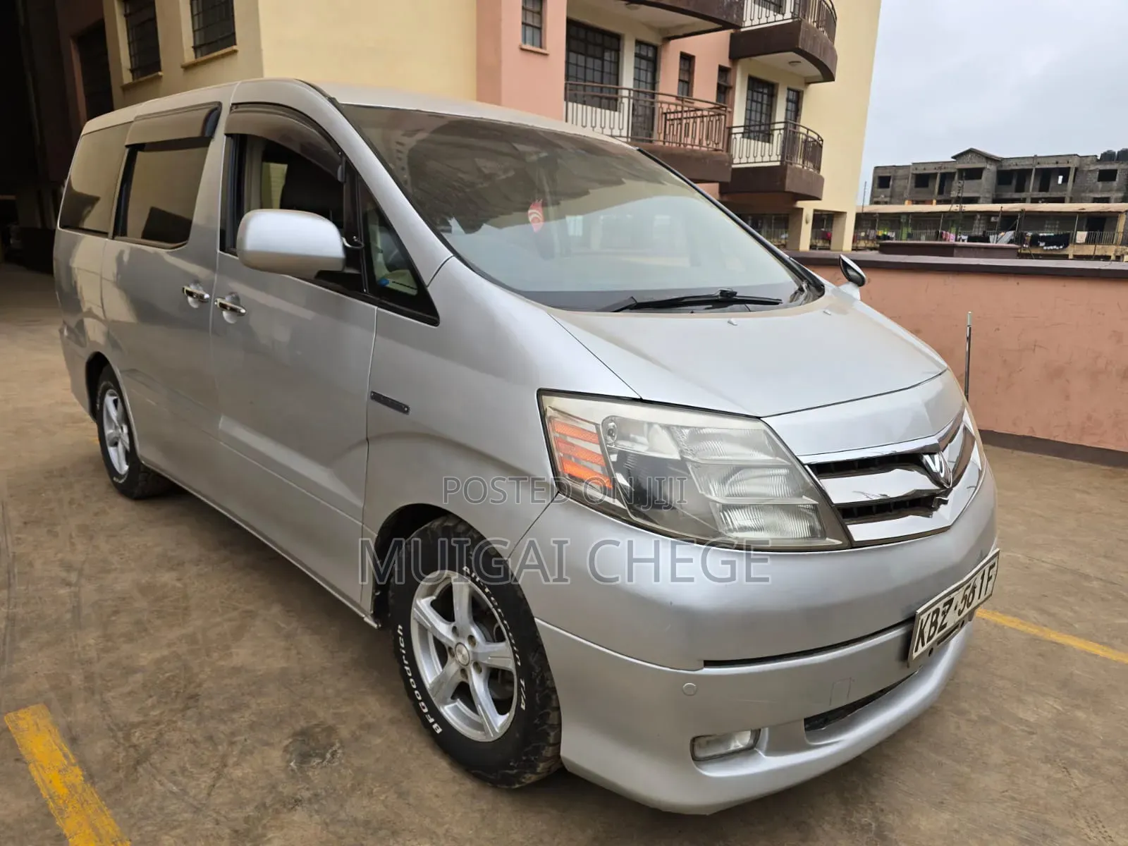 Toyota Alphard 2007 Silver
