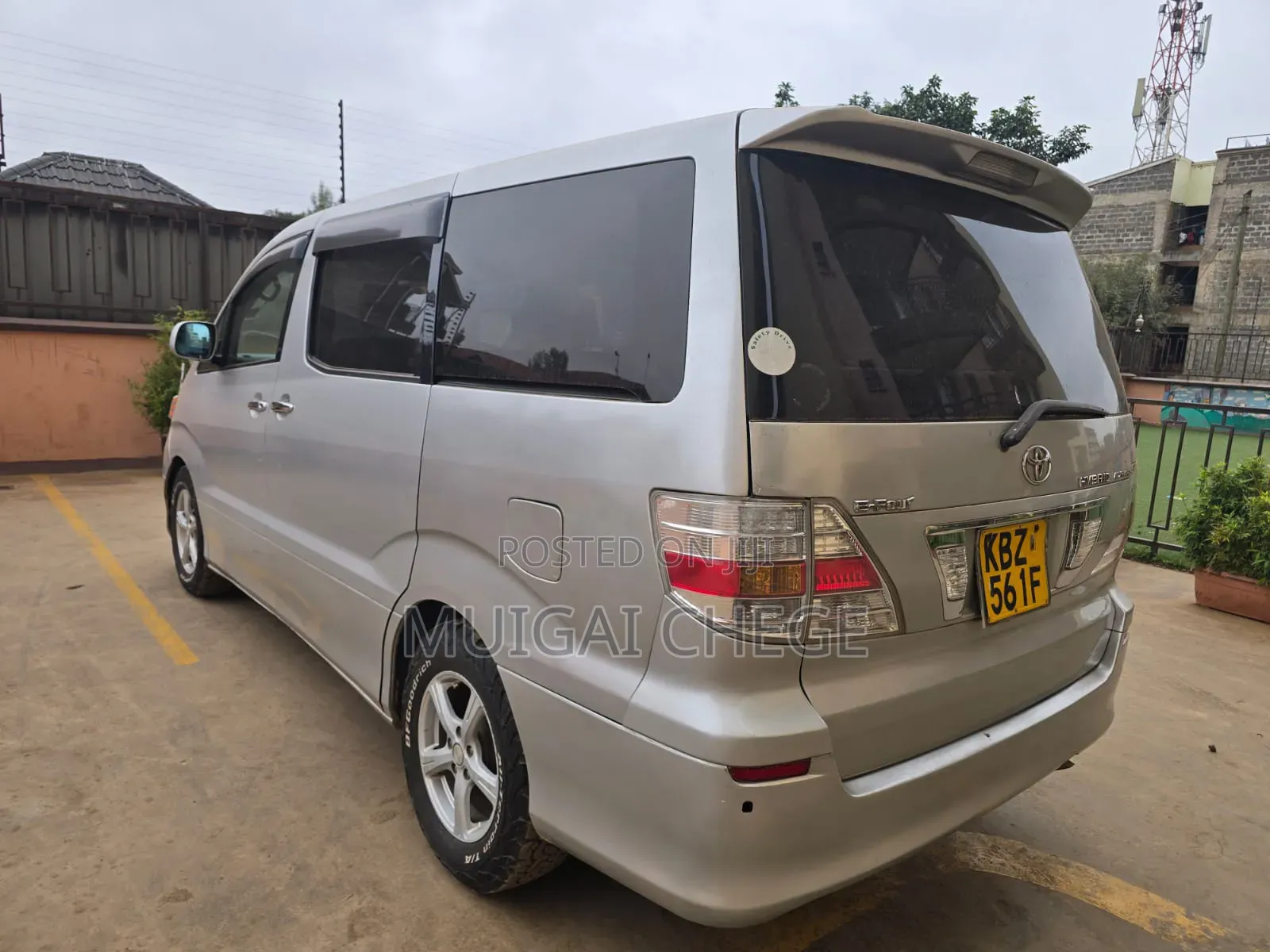 Toyota Alphard 2007 Silver