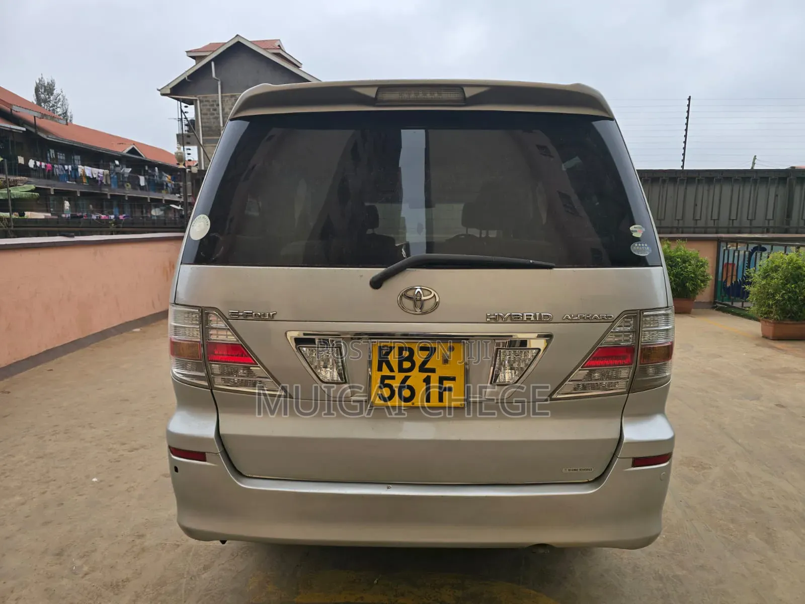 Toyota Alphard 2007 Silver