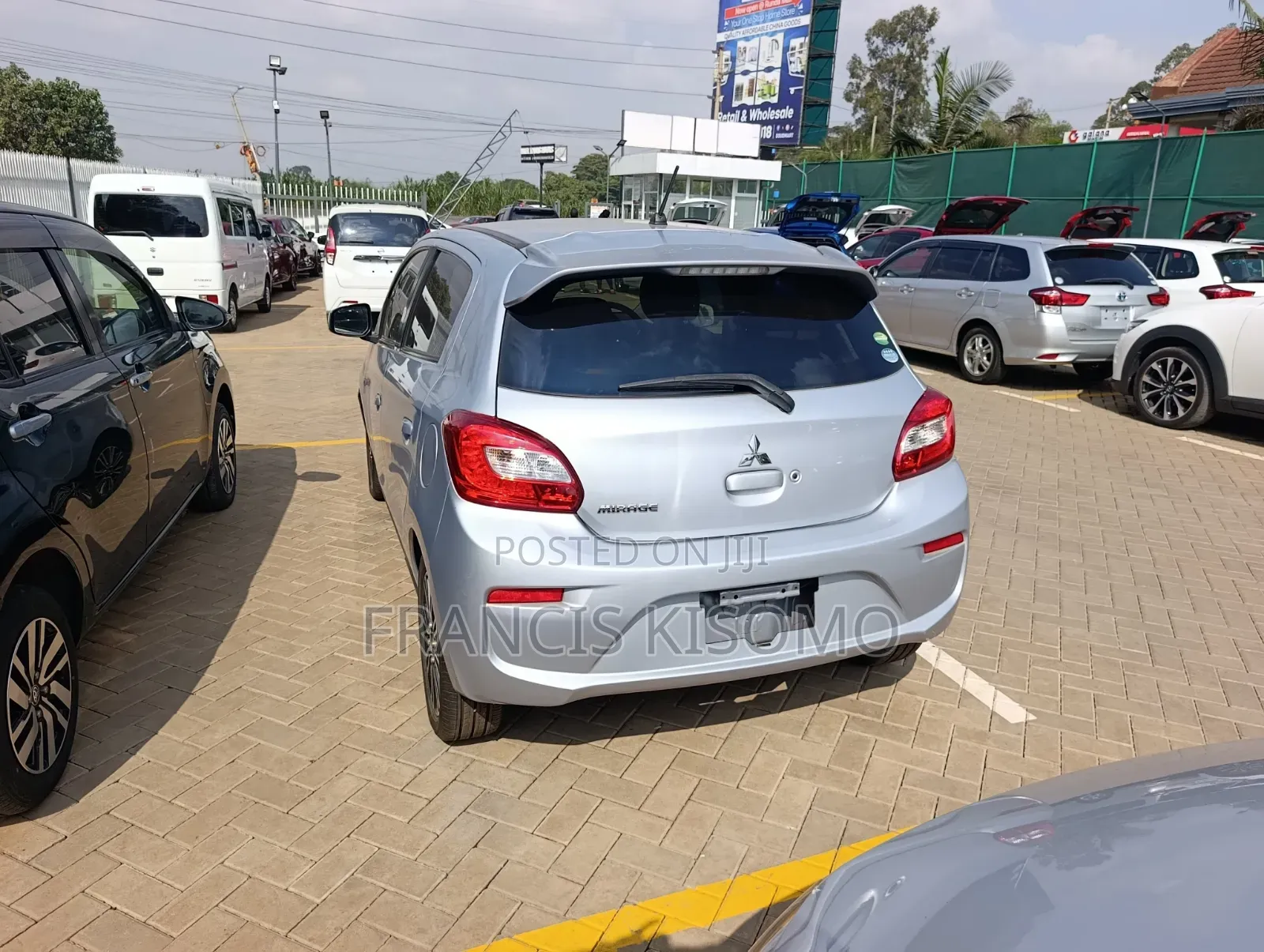 Mitsubishi Mirage 2017 Silver