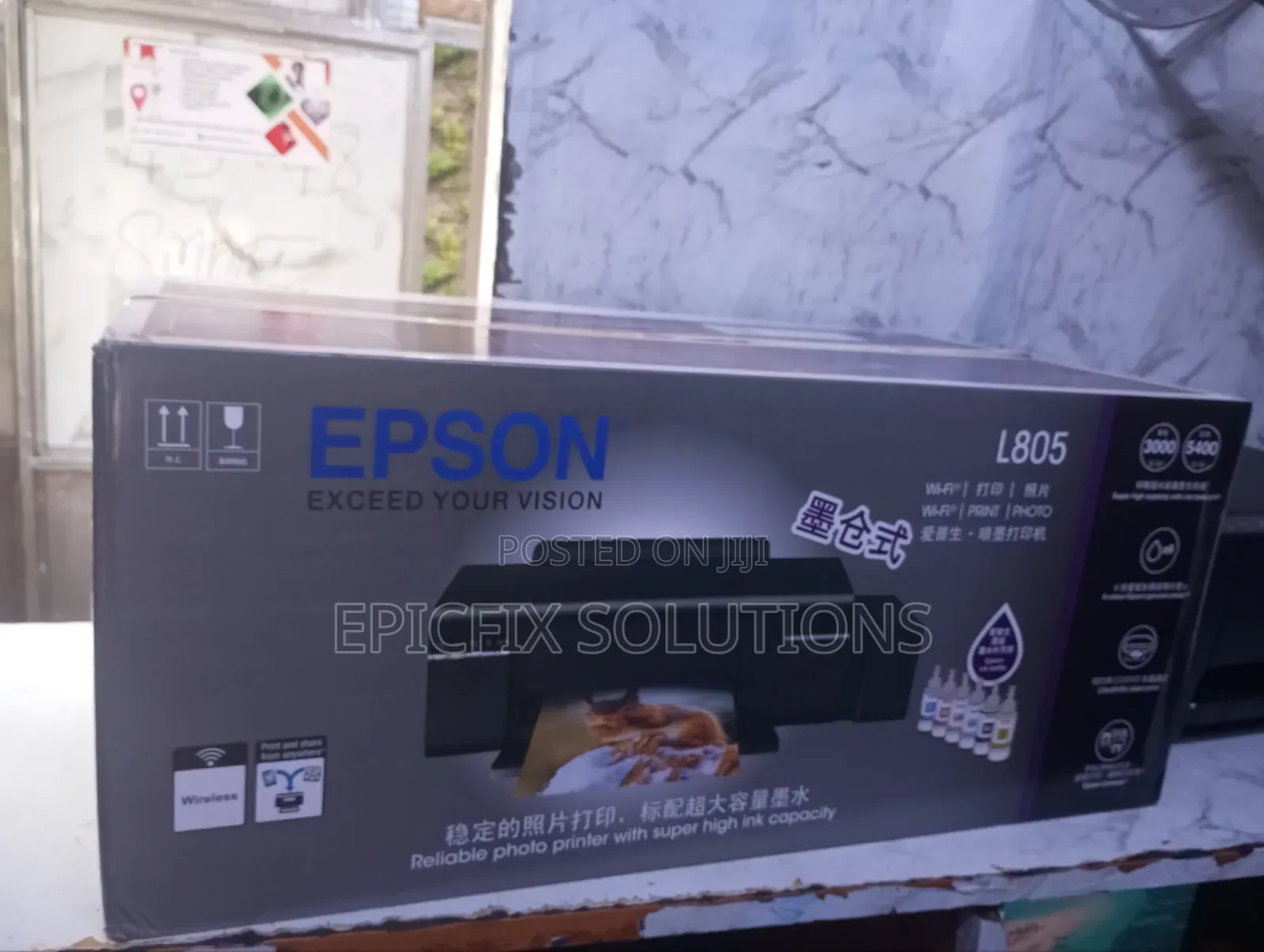 Epson L805 Available and Brand New Available
