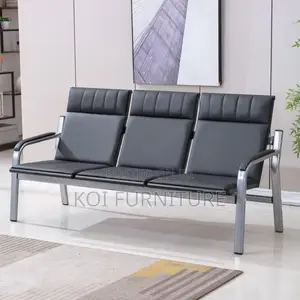 Office Sofa : Amanda 5 Seater Waiting Area Sofa Set
